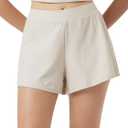 ODODOS Women's Lounge Shorts Ultra Soft odSTRATUM Tech 3" Inseam Comfy Sleep Bottoms Moisture Wicking UPF 50+ Casual Shorts (S)