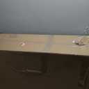 Give It to God and Go to Sleep Wall Art: 40 x 15 Inch Framed Christian-Inspired Quote Sign, Large Farmhouse Bedroom Wall Decor for Above Bed, Rustic Wood Wall Hanging, Black Frame