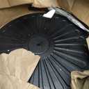 Blissun 22 lbs Patio Umbrella Base, Outdoor Umbrella Base, Market Umbrella Base Stand for Patio, Garden, Lawn, Black, 16.5"
