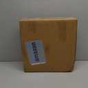 14 Inch Lawn Mower Wheels Kits Universal 14" Push Mower Wheels with 1/2" Bearing, Bolts & Nuts, Plastic Replacement Tires for Most Standard Garden Tiller, Pressure Washer, Handtruck, 2 Pack (Black)