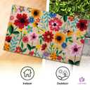 LUA VIKA Coir Door mats Outdoor - Botanic - Welcome mats for Front Door - Coir Doormat Outdoor Entrance - 16''x27.5''