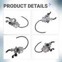 BlueStars PZ22 Carburetor 22mm Carb Kit for 50cc 70cc 110cc 125cc Pit Dirt Bike ATV Compatible with SSR CRF50 TaoTao Coolster Apollo RFZ DB14 DB24 4-Stroke Chinese Quad