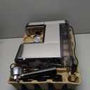 Espresso Machine 20 Bar with Milk Frother, Stainless Steel Coffee Maker with 42 oz Removable Water Tank for Cappuccino, Latte&Cold Brew, Home&Office, Silver