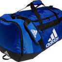 adidas Unisex Defender 4.0 Gym Duffel Bag for Men and Women, Team Royal Blue, Large (110L)