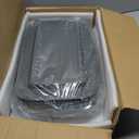 8-Piece Deep Glass Baking Dish Set with Plastic lids,Rectangular Glass Bakeware Set with Lids, Baking Pans for Lasagna, Leftovers, Cooking, Kitchen, Freezer-to-Oven and Dishwasher, Gray