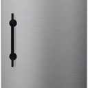 Spidfee Magnetic Refrigerator Door Handle with Cover, Fridge Pull Handle Replacement Keep Appliance Clean from Fingerprints Liquid Oil Food Stain for Metal Machine Door - 1Pack Black