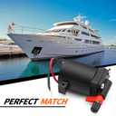 Fuel Primer Choke Solenoid Compatible with 9.9-300 HP 1980-2005 90-115 HP 1991-1993 5007356 5828665 397909