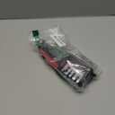 4-in-1 Kitchen Knife Sharpener, Professional Grade with Tungsten Steel and Ceramic Slots, Scissor Sharpening, Black/Red