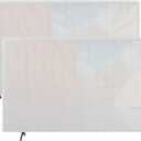 2 Pack Foam Flat Screen TV Cover for Moving Fits Up to 65''W x 36''H TV Display Screen Protector for Protection During House Moving, Storing, Painting or Home Renovation Packing Cushioning Supplies