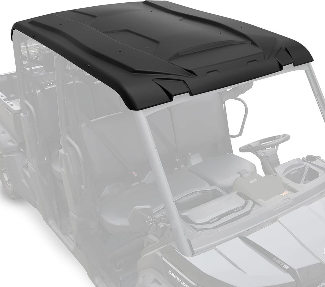 SAUTVS Sport Roof Top for Can Am Defender MAX, Dustproof Hard Coat Poly 4-piece Combination Roof for Can Am Defender MAX HD7 HD8 HD9 HD10 HD11 2016-2026 Accessories(Replace #715003038)