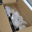 Emak Modern 29 Inch Black Vanity Lights, 4-Light Bathroom Vanity Light with Clear Glass Shade, Farmhouse Globe Bathroom Light Fixtures Over Mirror, VL118-BK-CG-4