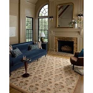Loloi Chris Loves Julia Rue Wheat/Sage 5'-0" x 7'-6" Area Rug