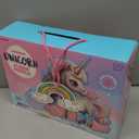 Dan&Darci Jumbo Shimmery 45-Piece Unicorn Floor Puzzle for Kids Ages 3-6 Years Old- Large Toddler Puzzles Age 3, 4, 5, 6 Year Olds - Easter Toys for Girls - Little Girl Birthday Gift