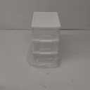 Gonice 3 Drawer Storage Organizer, White Plastic Drawer Storage, Small Desktop Organizer for Home, Office