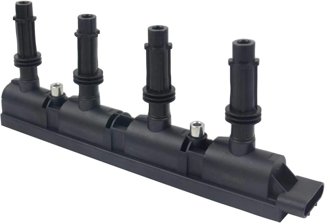 Ignition Coil Pack Replacement for 1.4L turbo Chevy Cruze Sonic Trax Volt Cadillac ELR Encore 2011 2012 2013 2014 2015 2016 2017 2018 2019 2020 55577898 55579072 25198623 1208096 1208092 UF669 7Pins
