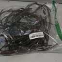 Enchanted Willow Vine Lights for Home Decor with 160LEDs, 8.2FT Wall Decoration Light with 8 Remote Control Modes (Brown)(1PCS) (Yellow)