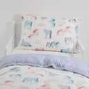 Little Unicorn Toddler Bedding 3-Piece Set | Includes Comforter, Crib Sheet & Pillowcase | Soft & Breathable Muslin Fabric | for Convertible Cribs & Toddler Beds (Unicorns)