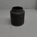 Rustic Vases for Home Decor. Ceramic Vase for Dining Table Decor. Terracotta Decorative Vase 6.1IN. ZSHLXM (Dark Brown)