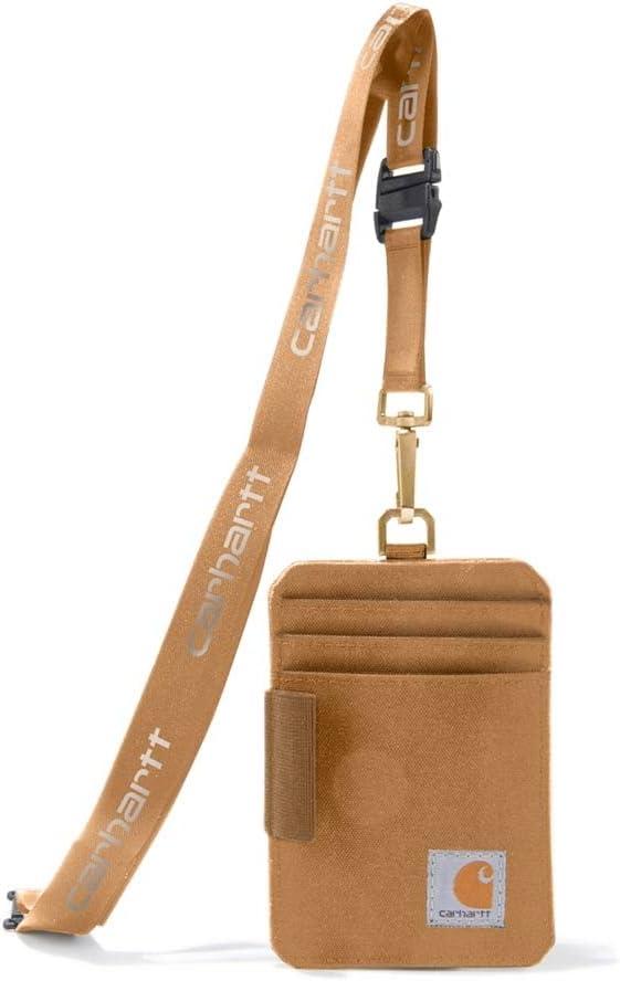 Carhartt Men's B0000247 Nylon Duck ID Holder and Lanyard