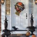 Witch Statue-Halloween Resin Witch Statue-Collectible for Halloween Holiday Party Supplies & Spooky Seasonal Display