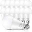 LEDERA 150 Watt LED Light Bulbs, Daylight White 5000K, 2500 Lumens Super Bright LED Bulbs, E26 Base, A21 LED Bulbs 23W Energy Saving, Non-Dimmable Bulbs for Living Room Bedroom Garage Office, 12 Packs