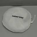 Beberoad Love Bassinet Mosquito Net Cover - Breathable Mesh Canopy with 2-Way Zipper for Baby Cribs, Bedside Sleepers & Travel Cribs (White)