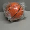 Silent Basketball-Size 7 (29.5") 2026 New Upgrade Dribble Dream Silent Basketball, Grooved Airless Foam Technology for Soundless for Quiet Dribbling and Indoor Training (orange)