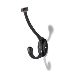khtumeware The 3 Pack 5-1/2 inch Oil Rubbed Bronze Coat Hook Venetian mudroom Hooks is Suitable for bathrooms, Behind Doors, bedrooms, and is a Towel Robe Hooks for Both Household and Commercial use