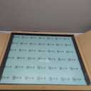 LaVie Home 24x24 Picture Frame, Square Poster Frame with High Definition Plexiglass, Horizontal or Vertical Wall Gallery 24 x 24 Frames Suitable for Photos, Artworks, Posters,Puzzle, Black 1pc