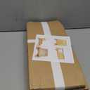 50PCS 12x5x1.5Inch Cookies Boxes with Window Bakery Boxes Macaron Boxes Cakesickle Boxes Chocolate Truffle Boxes Donut Treat Boxes for Christmas Valentine's Easter Mother's Day (Brown)