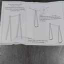 Solid Wood No Tool Assembly Collapsible Aesthetic Clothing Garment Rack