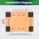 3D Printed Bottom Mounting Plate for DIY Fun - Compatible with Festool Roll Board/Toolbox Cart, Systainer & Sortainer Modification