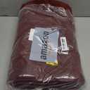 PURRUGS Dirt Trapping Door Mat 34" x 59", Non-Slip Machine Washable Entry Rug, Shoe Scraper, Dog Doormat, Super Absorbent Welcome Mat for Front & Back Door, Muddy Wet Shoes & Paws, Burgundy Red