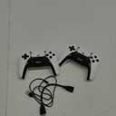 JTLB Wireless Game Console Dual Wireless Controllers Over 12000 Games Support 4K Output Retro Gaming Console Stick for TV Project Display (128G) Black/White