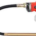 Handheld Concrete Vibrating Tool Compatible with Milwaukee 18V Battery, 600W Cordless Concrete vibrator with 3.8FT Shaft Rod 5,500VPM Portable Pencil Vibrarator Remove Air Bubble(No Battery)