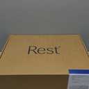 REST Evercool Cooling Comforter, Twin/Twin XL, Blanket for Hot Sleepers, All Season Bedding to Keep Cool for Night Sweats, Breathable Lightweight Blanket, 68"x90" Inches, Arctic White