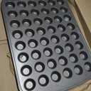 GoodCook 48-Cup Nonstick Steel Mini Cupcake and Muffin Pan, Gray