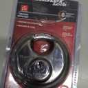 Master Lock Padlock, Stainless Steel Discus Lock, 2-3/4 in. Wide, 40DPF, Silver (1 Pack)