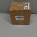 Elevated Ceramic Cat Bowl - Cat Food Bowl with Bamboo Stand - Raised Dog Dish for Puppies - Anti Vomiting, Stress Free - 13.5 oz / 400 ml - White (Small)