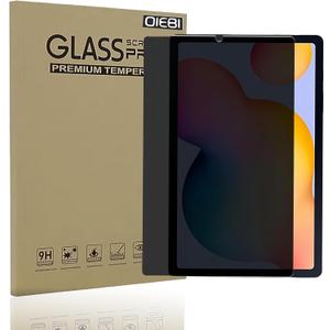 Privacy Screen Protector for Samsung Galaxy tab S6 lite 10.4 Inch 2024/2022/2020(SM-P620/P625/P613/P619/P615/P610), Anti-Spy Tempered Glass Film, 1 Pack