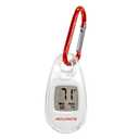 AcuRite Portable Digital Thermometer for Indoor or Outdoor Temperature with Carabiner Clip (00333)