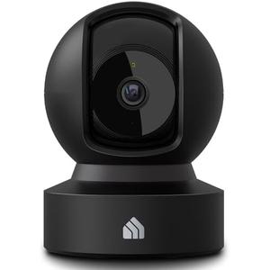 Kasa 1080p Indoor Pan/Tilt Wired Security Camera - Works as a Baby & Pet Monitor, Motion Detection & Tracking, 2-Way Audio, Night Vision, Subscription-Free Local Storage or Optional Cloud, EC71
