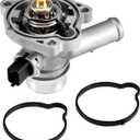 CarBole Aluminum Coolant Thermostat Housing Assembly 1.4L Turbo Engine for Encore 2013-2020 Chevy Cruze 2011-2016 Cruze Limited 2016 Sonic 2012-2020 Replace 902-808 25200455 55565336