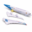 Kidsthrill Airplane Toy with Bump & Go, Flashing Lights & Sounds  For Boys & Girls Age 312