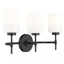 Millennium Lighting Keylee 22 in. 3-Light Matte Black Vanity Light