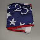 Sturdy 250th American Flag 3x5 Ft Outdoor Heavy Duty,100% Nylon Fabric Made in the USA 250th American Flags ,250th Non Fading American Flags for Outside 3x5,Embroidered American Flag,3 by 5 America Flags Best High Wind all Weather US Flag, Indestructible