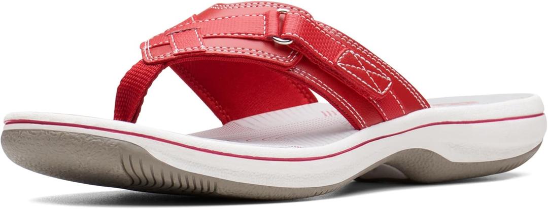 Clarks Women's Breeze Sea Flip-Flop (10)