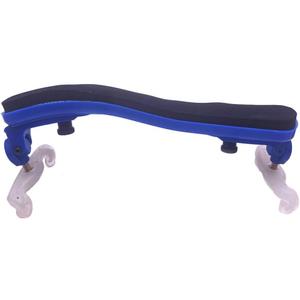 Jiayouy Violin Shoulder Rest for 1/2 Size with Soft Foam Pad and Collapsible Silicone Gel Feet Perfect for Beginners and Professionals Blue