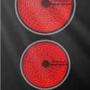 GASLAND 12 Inch Electric Cooktop 2 Burner ETL Certified, 3000W Built-in Electric Radiant Glass Stove Top with 16 Power Levels, 240V Ceramic Hob, Keep Warm, Slide Touch Control & Timer