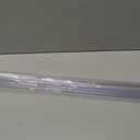 4 Pack Frameless Shower Door Bottom Seal, 1/4 x 39 Clear PVC Shower Seal Strip for 1/4 Inch Glass Shower Door Stop Shower Leaks